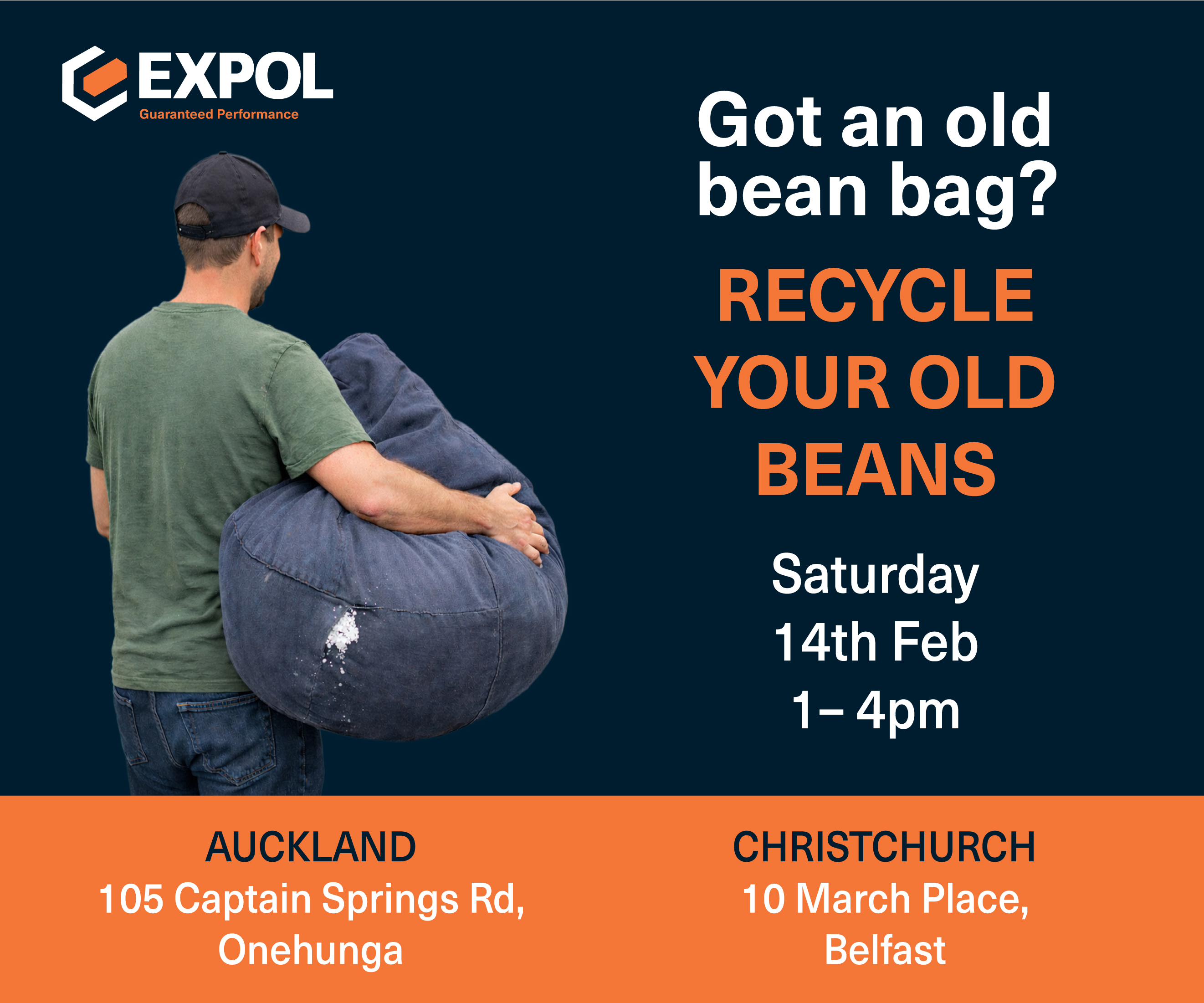Bean Bag Take Back Day