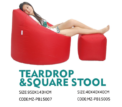 Tear Drop & Square Stool