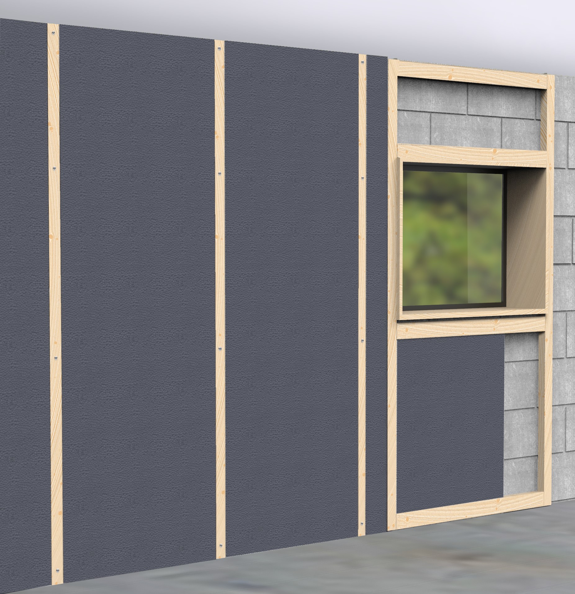 EXPOL FastLine masonry wall insulation installation