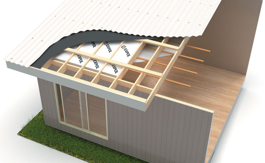 EXPOL ThermaSlab - EPS for roof and ceiling applications