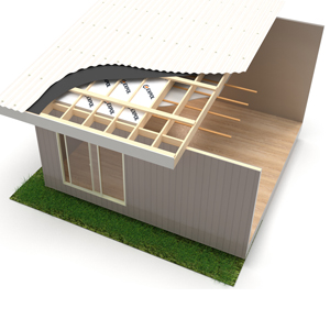 Skillion Roof Insulation